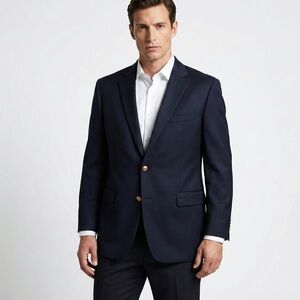 Joseph Feiss Big Tall Wool Blazer 58R